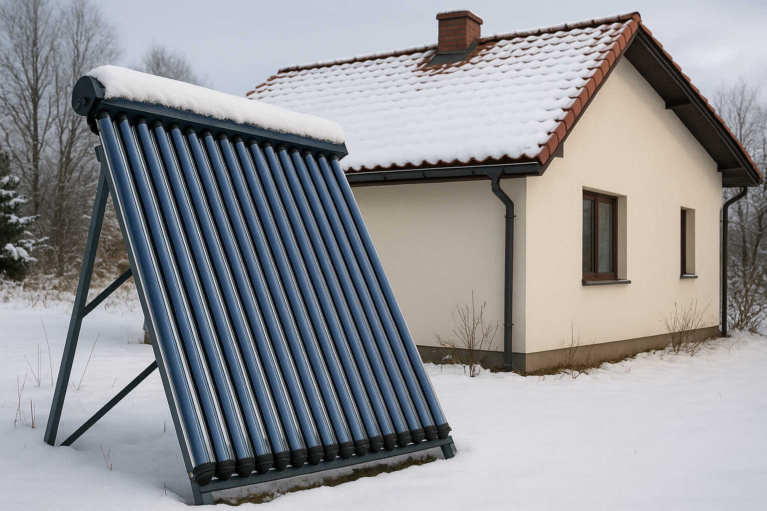 kolektory słoneczne bezciśnieniowe