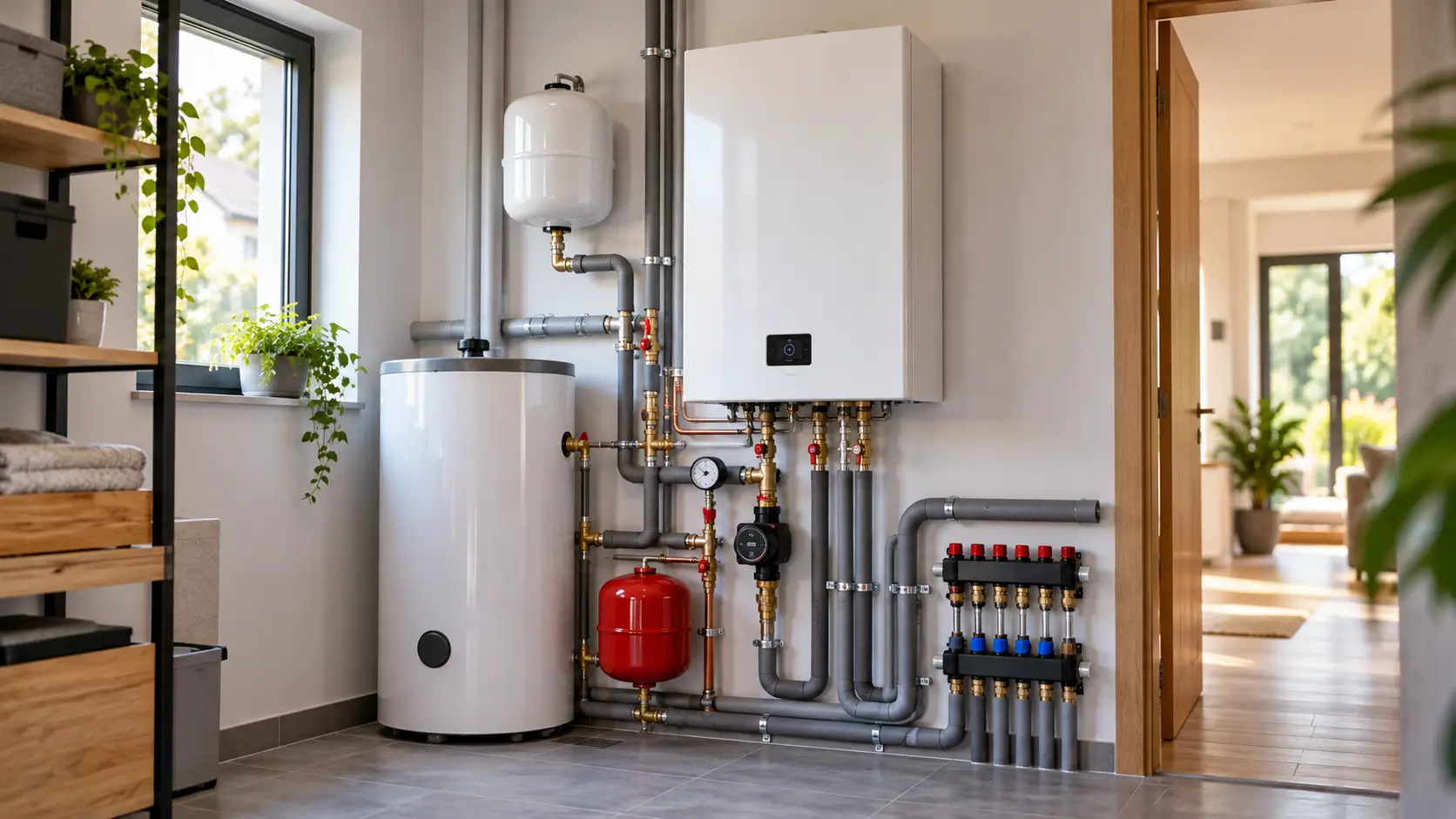 Kocioł elektryczny w domowej instalacji centralnego ogrzewania